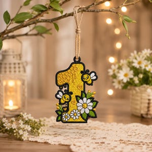 Number 1 Ornament - Etsy