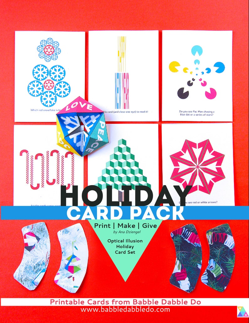 Printable Vacation Card Pack photo relating to Printable Holiday Cards called Printable Getaway Card Pack