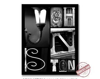 Custom Wall Art Name Print With Letter Art Alphabet Photography. Unique Personalized Wedding & Housewarming Gift. Free Proof Before Purchase