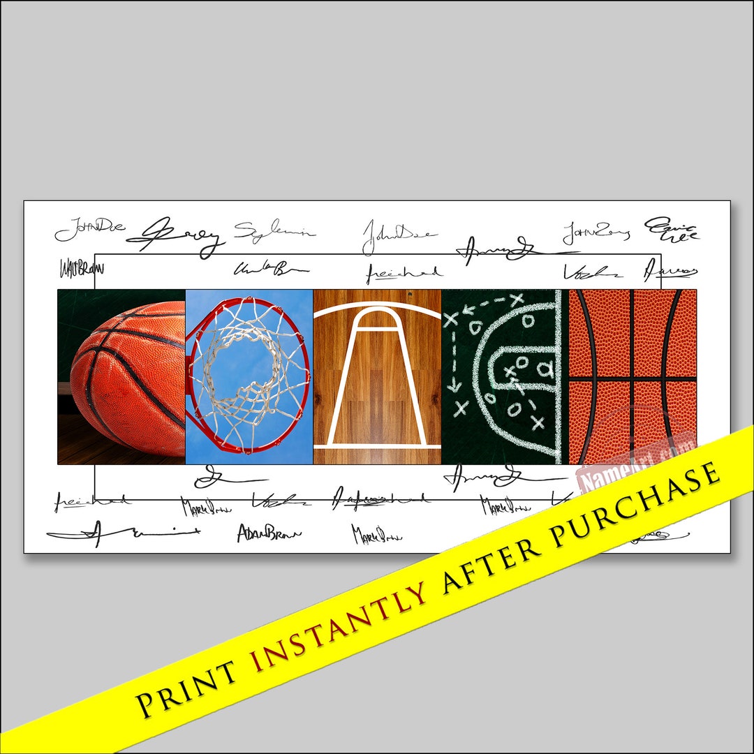 Basketball Coach Gift Ideas. Printable Digital Download. DIY Custom