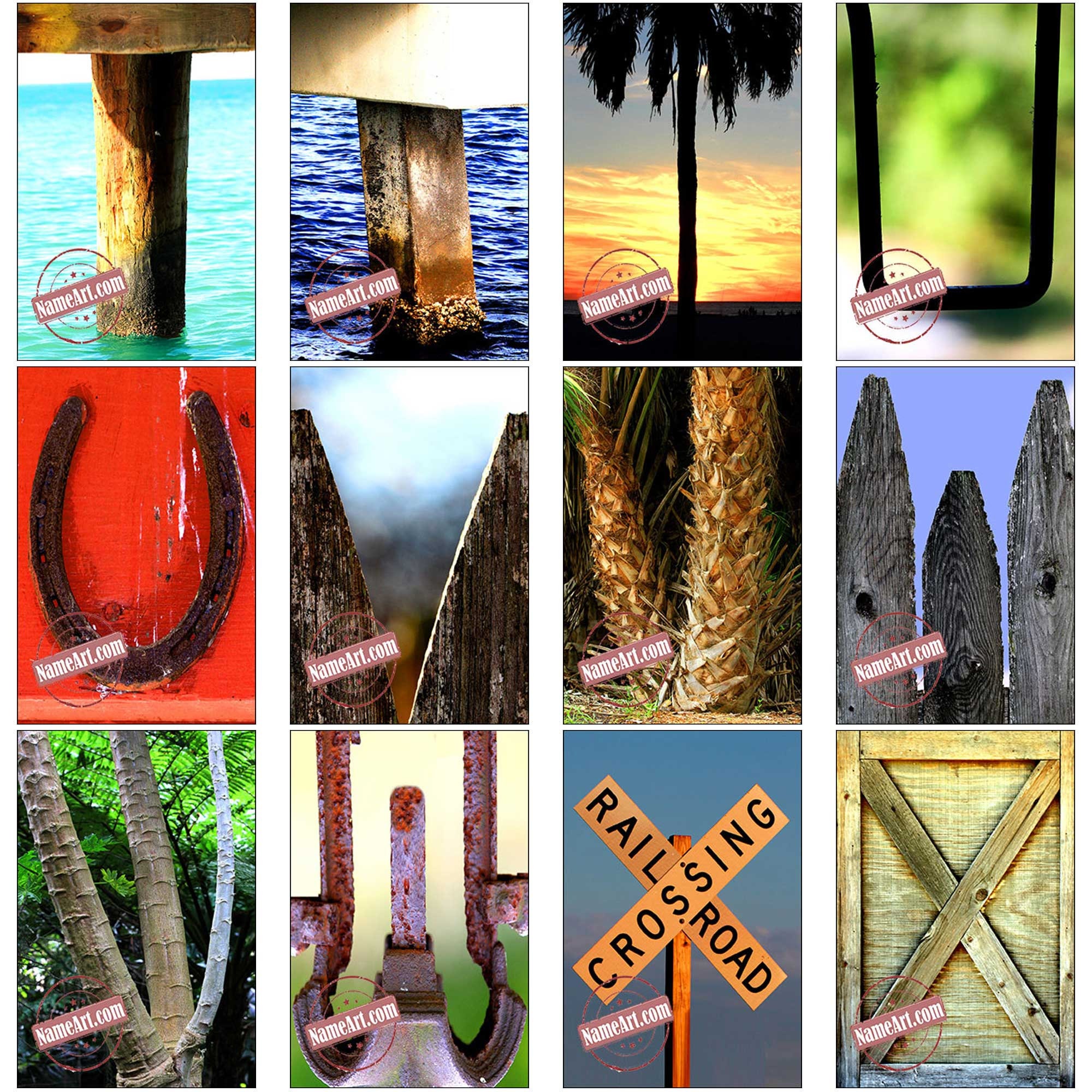 Alphabet Art Digital Nature Set. 80 Letters Art Photos Included. Create ...
