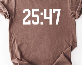 Comfort Colors®25:47 Subtle Anti Trump Shirt, 25th Amendment, Trump Impeachment, No Kings Comfort Colors Tee