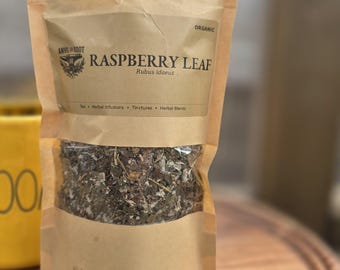 Organic Raspberry Leaf — Women's Wellness Tea, Cut & Sifted