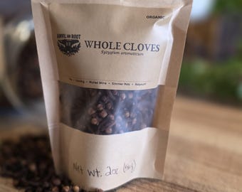Organic Whole Cloves — Baking, Mulled Wine, Tea & Simmer Pots