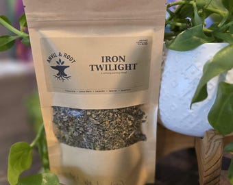 Organic Iron Twilight Sleep Tea | Valerian, Lavender & Chamomile Blend