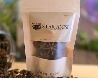 Organic Star Anise Pods — Tea, Cooking, Mulling & Aromatics