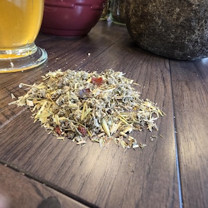 Organic Anchor and Root Tea — Raspberry, Ashwagandha, Oatstraw Wellness Blend Bild 5