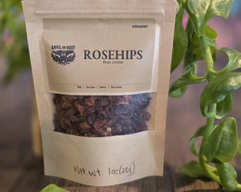 Organic Dried Rosehips | Vitamin C-Rich Tea, Jams & Syrups