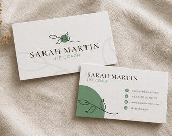 Life Coach Logo Design, Coaching Brand Identity Kit, Wellness Branding Package, Natural Organic Logo, Mindset Coach Logo
