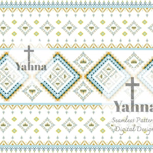 Biblical Geometric Seamless Pattern, Christian Cross Digital Design,Svg Eps Jpeg Zip (Commercial Use)