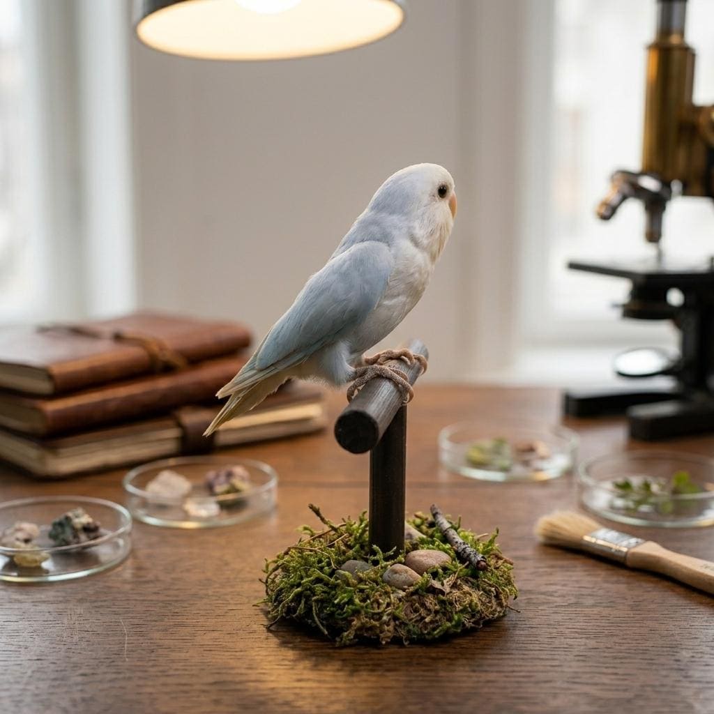 Taxidermy Lovebird - Etsy