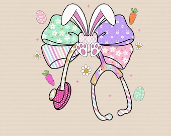 Easter Nurse Coquette PNG, Bunny Stethoscope PNG, Happy Easter Png, Nurse Easter Gift, School Nurse PNG, Nursing Png For Her