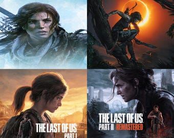 The Last of Us Parte 1 y 2 Tomb Raider PC Steam Videojuego | Juegos digitales globales | Acceso instantáneo de por vida | Versión completa sin restricción de región