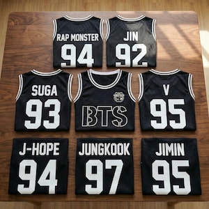 Bts Basketball Jersey - Etsy
