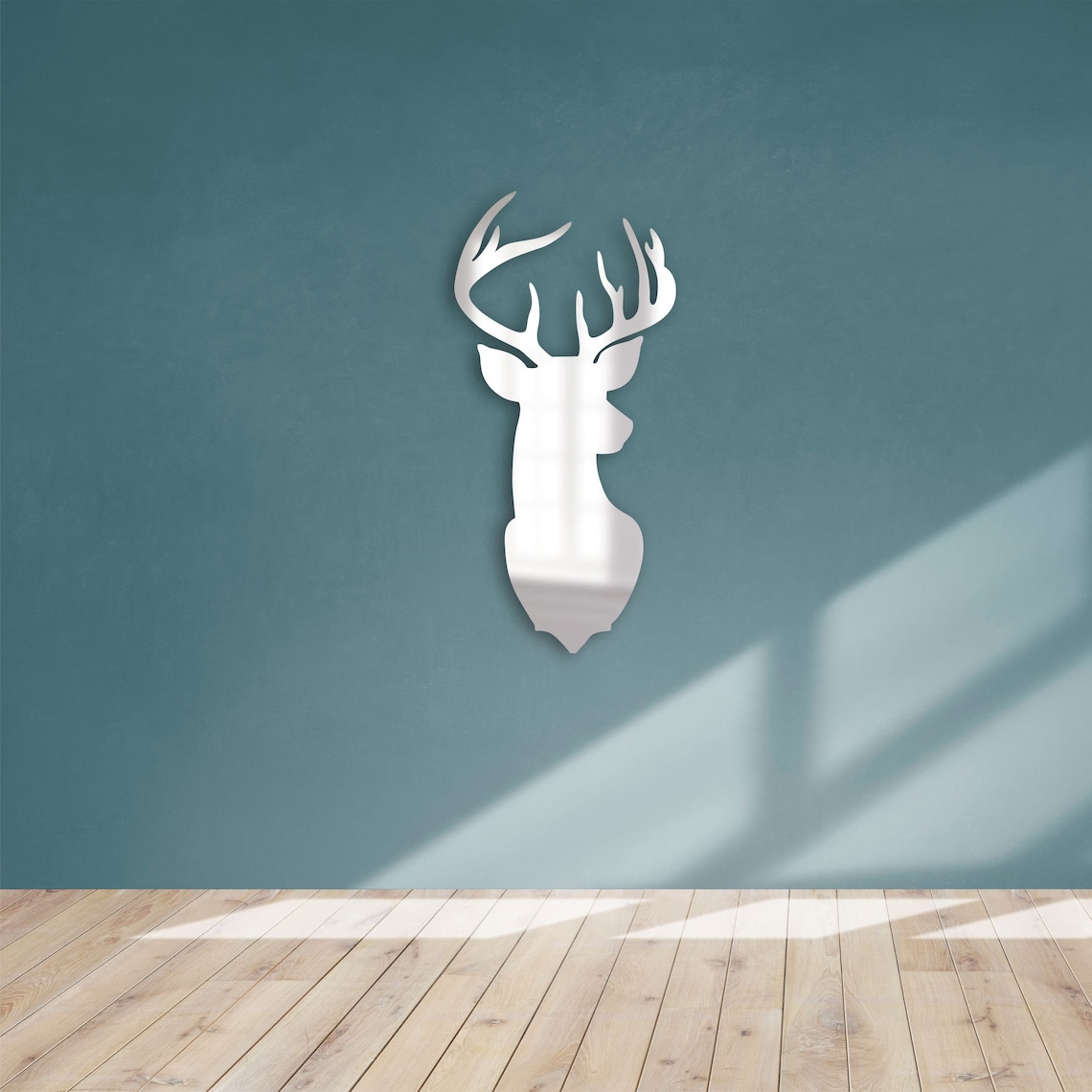Deer Wall Mirror Decorative Mirror Mirror Wall Decor Etsy