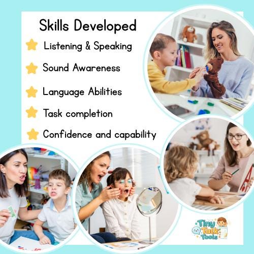 Auditory Synthesis Activities for Kids | Listening Skills Workbook ...