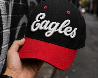 Eagles 3D Puff Borduurontwerp | Pet Borduurbestand | Snapback Hat DST PES