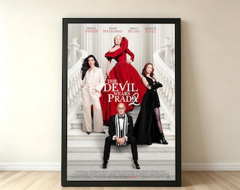 The Devil Wears Prada Poster Wall Art Decor Room Decor Film Poster Collectibles Birthday Gifts