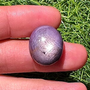 NO Heat Natural Ruby Star Oval Cub 1 Stück 100% Natürliche Edelstein gute Farbe 34.80 Karat Ruby Zertifizierter Edelstein Stein Big size 6 ray Ruby