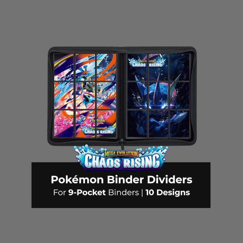 Chaos Rising Binder - Etsy