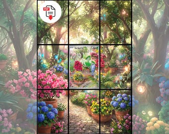 Pokemon Sprigatito Extended Art | Pokemon Inspired Art for 9 Pocket Binder | (Digital Download)