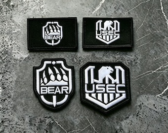 Escape From Tarkov USEC & BEAR Velcro Morale Patch | EFT