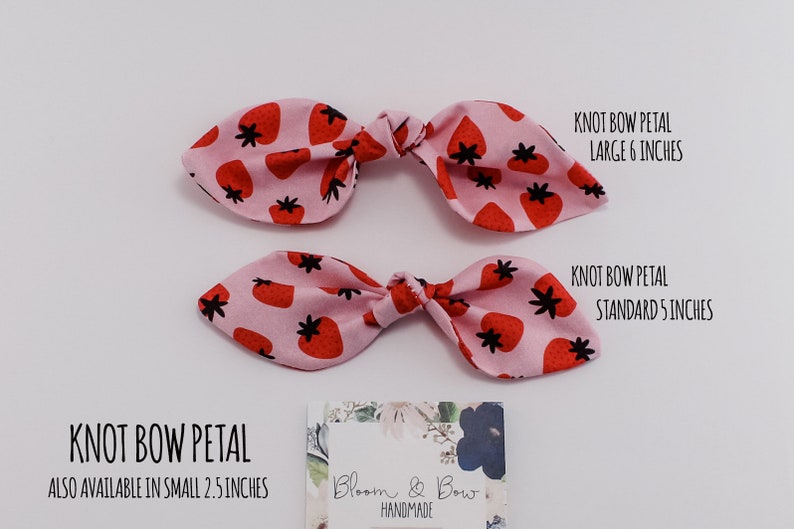 Coffee Print HairBow Hand Tied Fabric Hair Bow Headband or Scrunchie Mommy and Me Nylon Headband Pigtails Newborn Baby Toddler Girl image 8