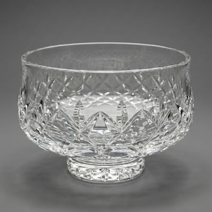 Vintage Waterford Lismore compote op kristallen voet / snoepschaal - gesigneerd