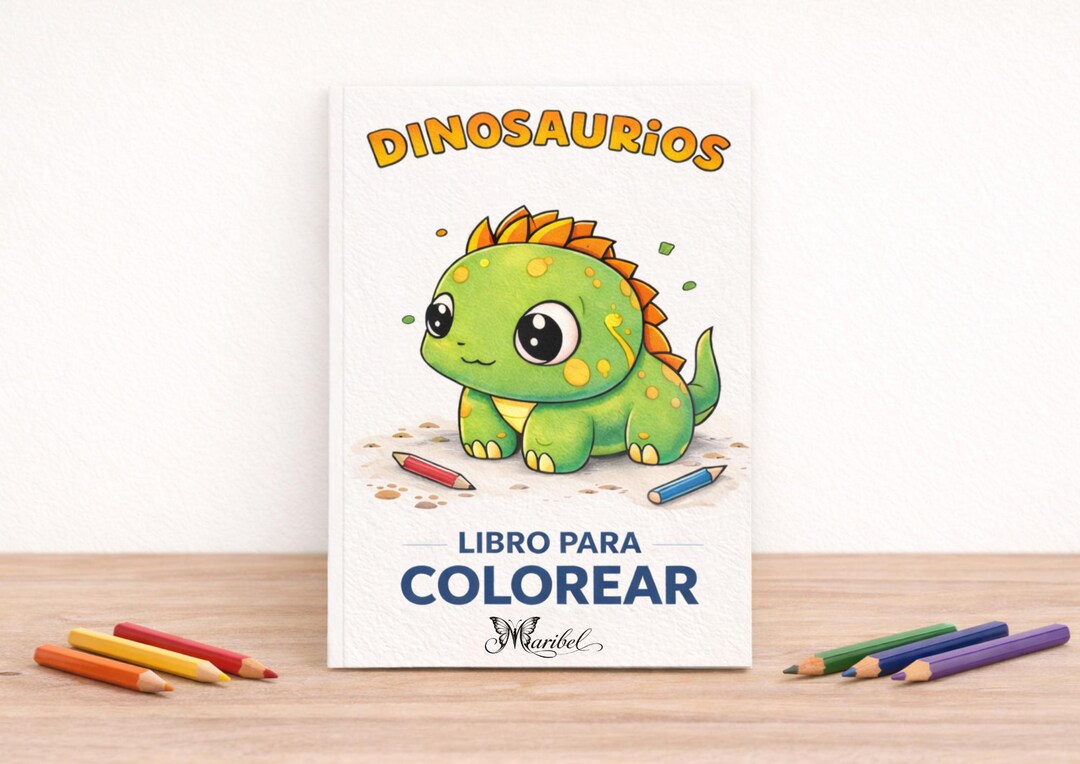 Dinosaur Coloring Book for Kids 3-8 | Printable Coloring Pages | 10 ...