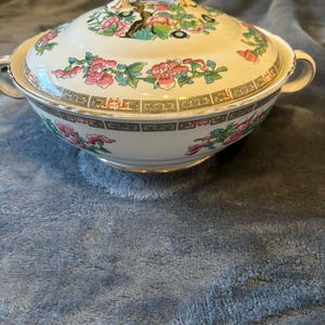 英国製   【covered vegetable】 English China Covered Vegetable Bowl - Etsy UK