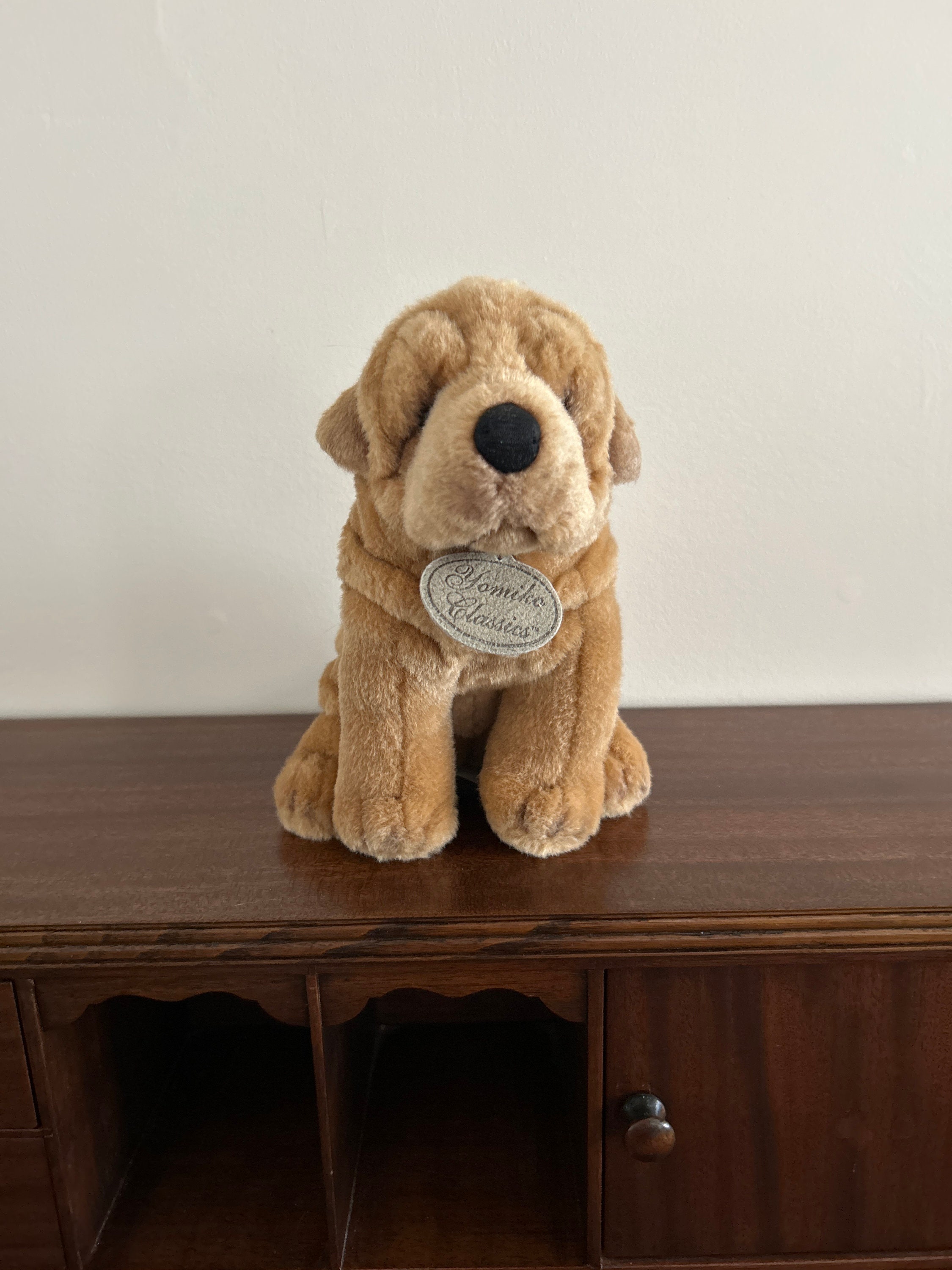 Sharpei Yomiko Classics 9” Plush Dog at Velmasvintagetoys