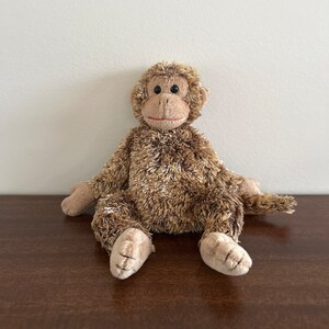Bonsai Beanie Baby 9” Chimpanzee at Velmasvintagetoys