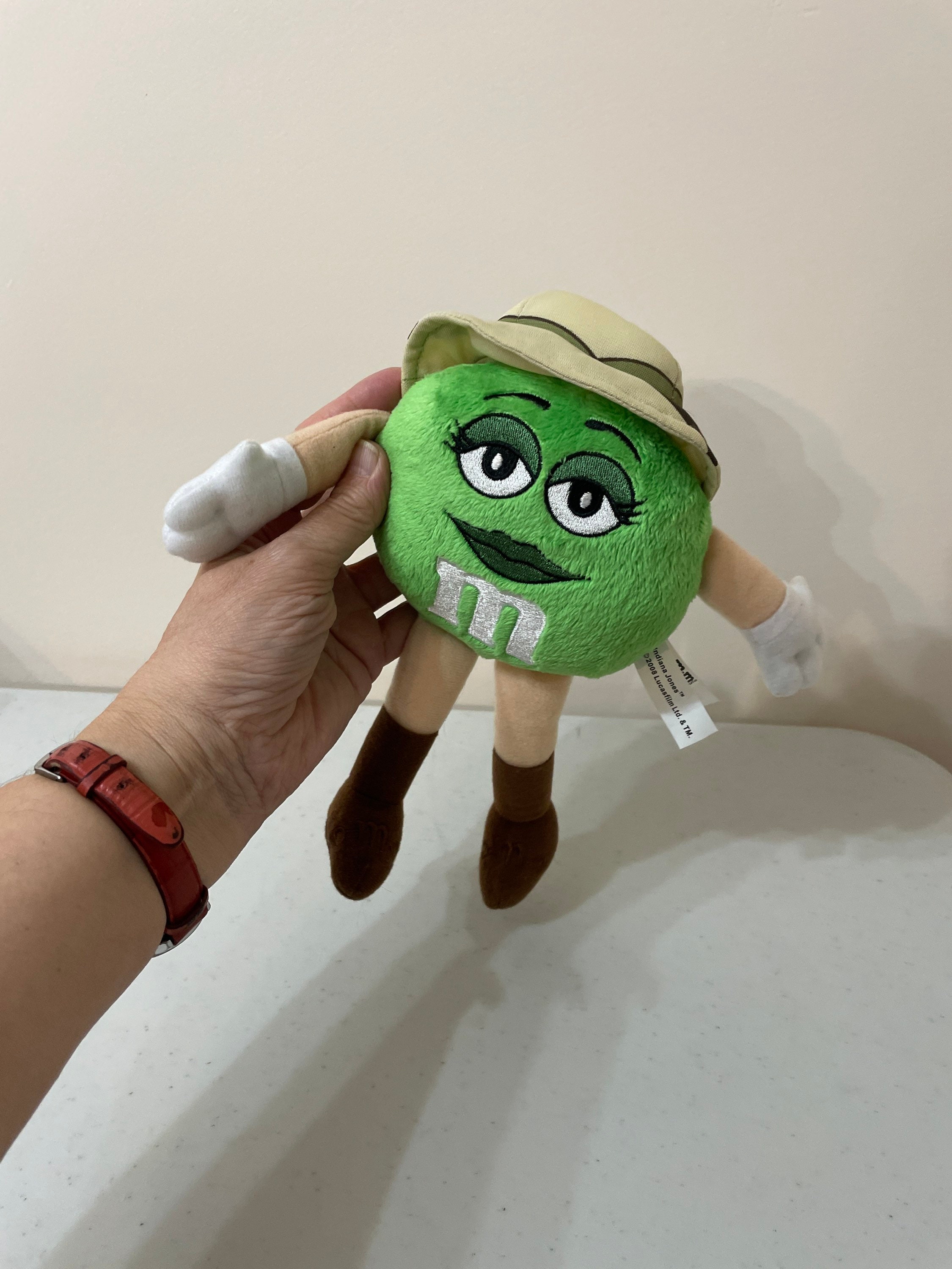 brown m&m plush
