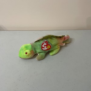 Iggy Iguana Beanies 1997 at VelmasVintageToys