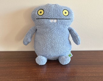 Ugly Doll Hungrily Yours Babo 8” plush blue doll at VelmasVintageToys