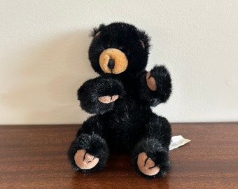 Blacky bear 6” plush at VelmasVintageToys