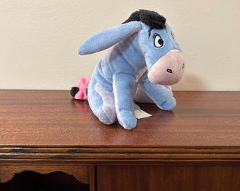 Eeyore Disney plush 6” at VelmasVintageToys