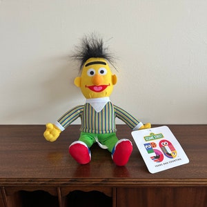 Bert aus der Sesamstraße 10 zoll Plüsch Gedenkbei VelmasVintageToys