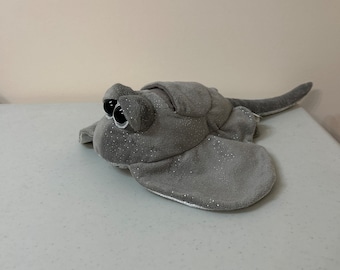 Manta ray baby plush toy at VelmasVintageToys