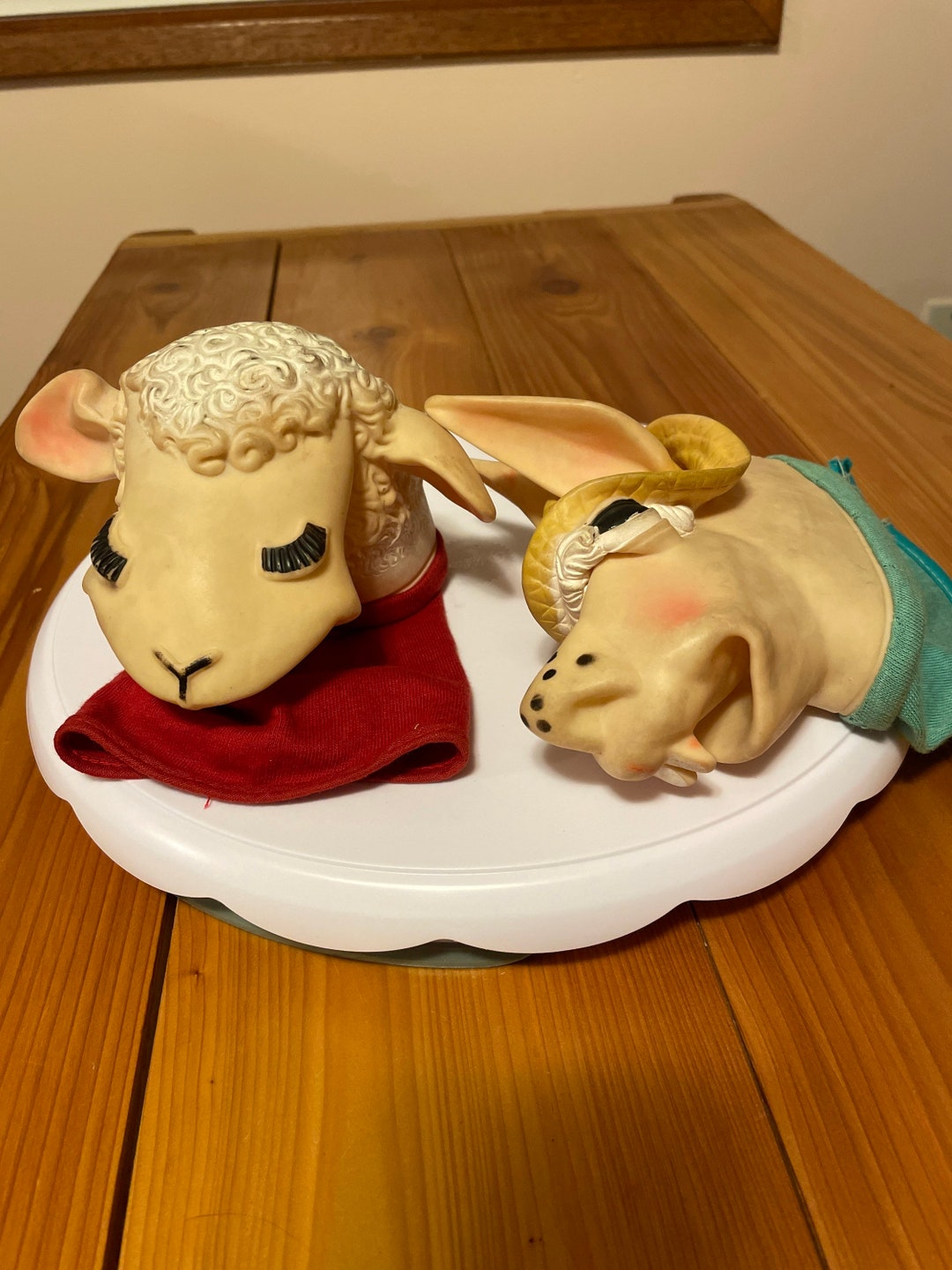 Charlie Horse & Lamb Chop Puppets 1960 Tarcher Productions at Etsy