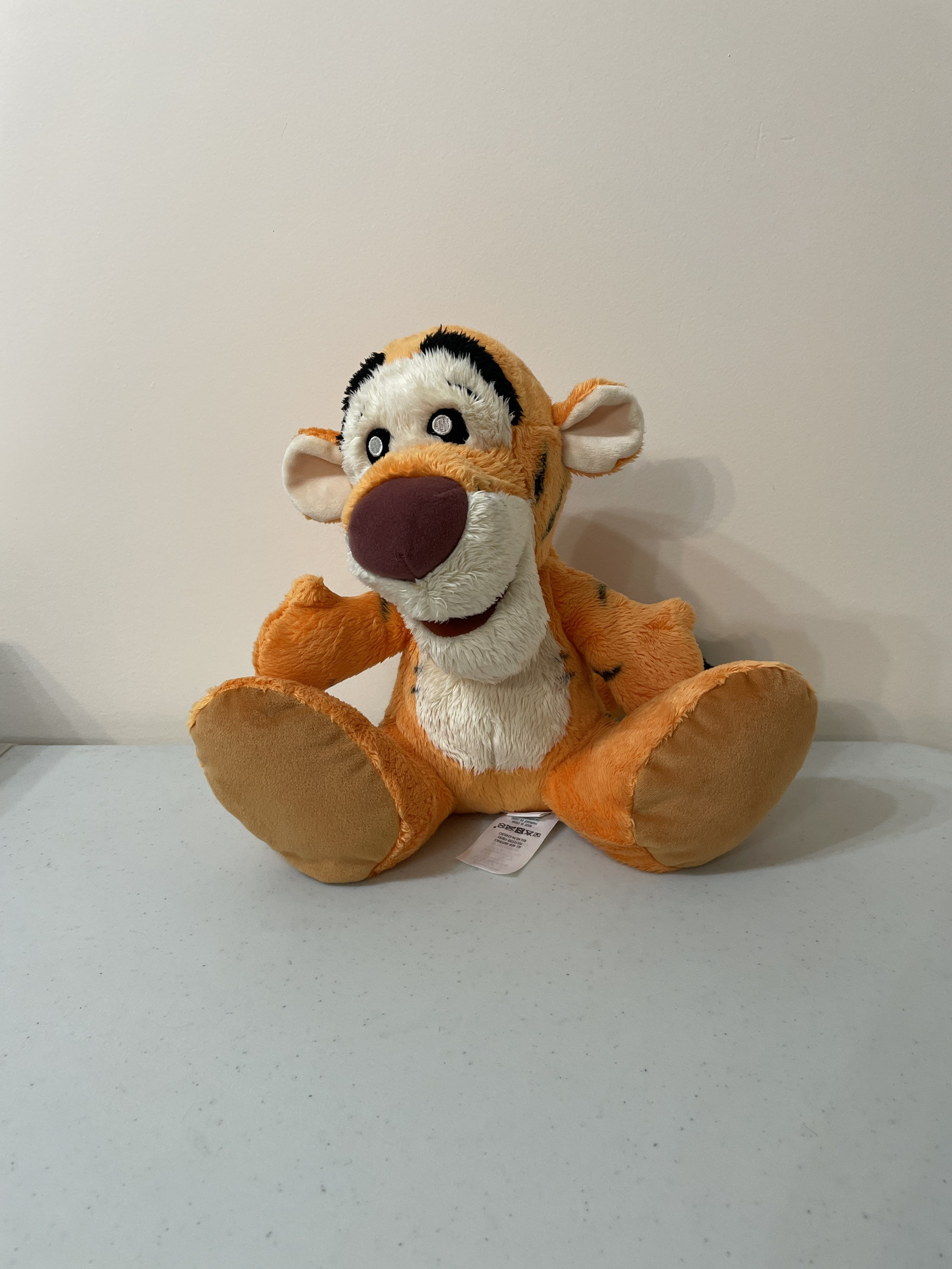 tigger big feet plush