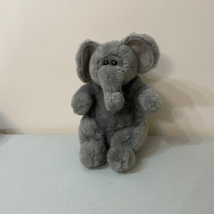Thunder the plush elephant beanie baby 11” at VelmasVintageToys