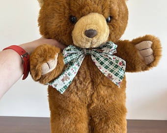 Cuddle Wit 18” Teddy Bear 1990s at Velmasvintagetoys - Etsy