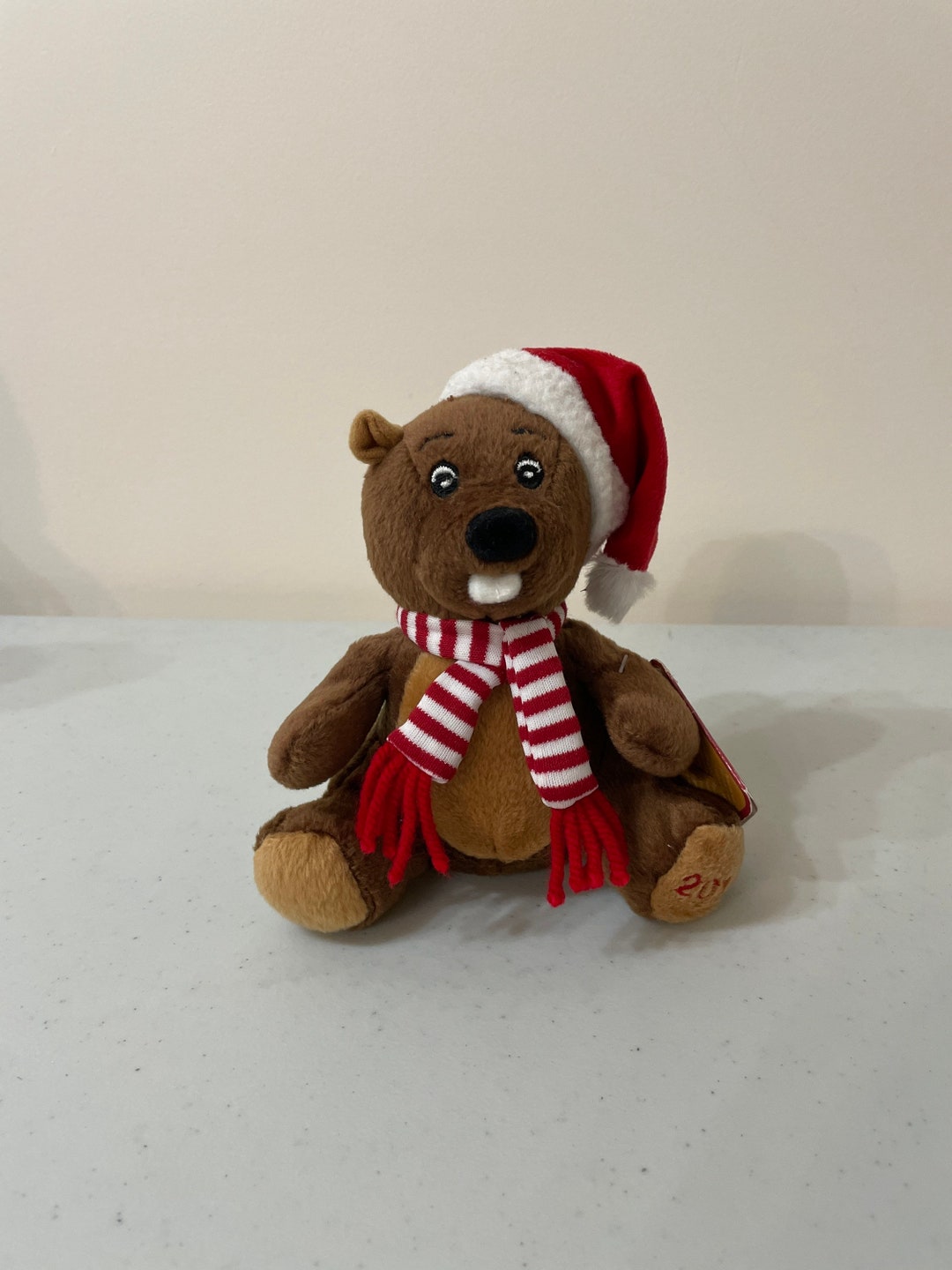 Ours caritatif castor Bosley pour peluche Sears de 6 po. chez VelmasVintageToys Etsy Canada