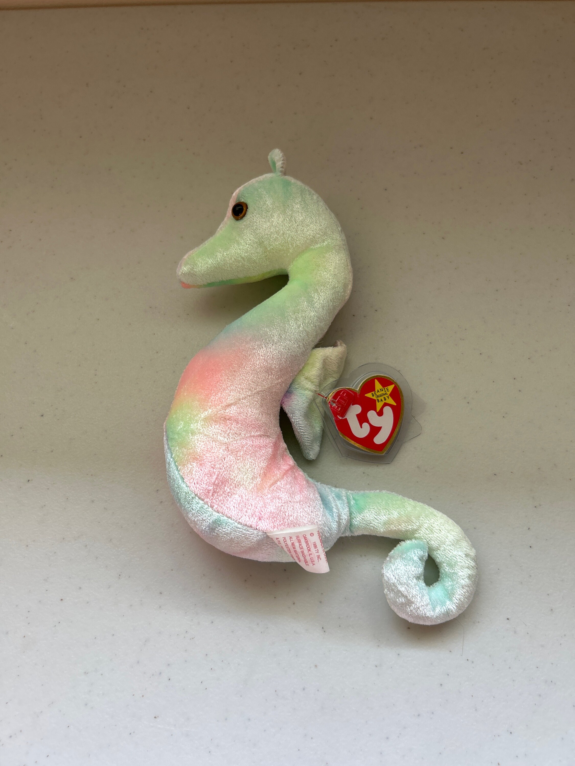Seahorse beanie baby deals