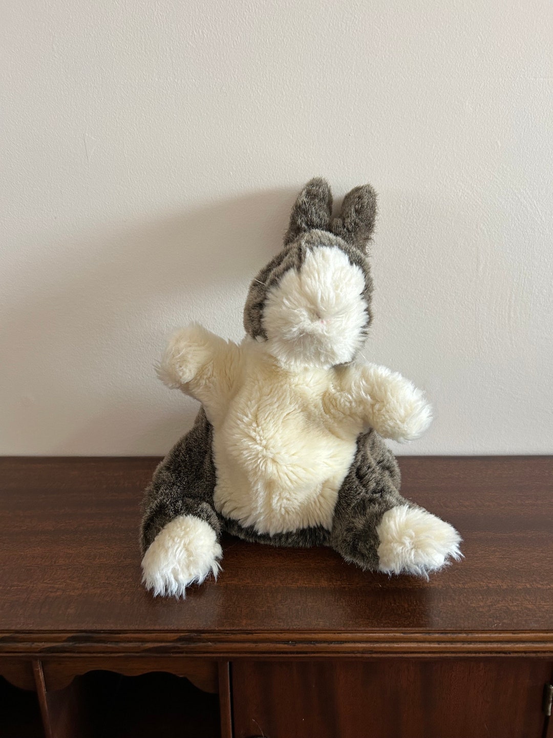 Baby Dutch Rabbit 10 Folkmanis Puppet Plush at Velmasvintagetoys - Etsy