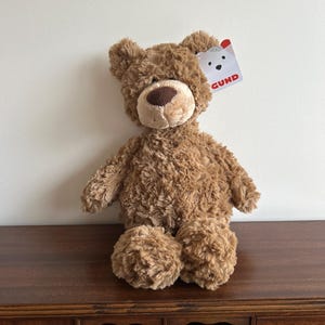 Pinchy Gund bear brown 17” plush at VelmasVintageToys