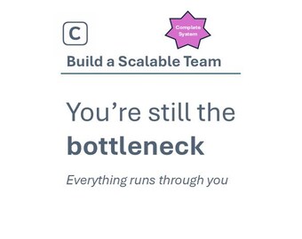 Build a Scalable Team | Delegation, Motivation, Coaching & Capability Development Toolkit