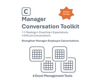 Manager Conversation Toolkit | 1:1, Coaching, Expectation Setting & Difficult Conversations
