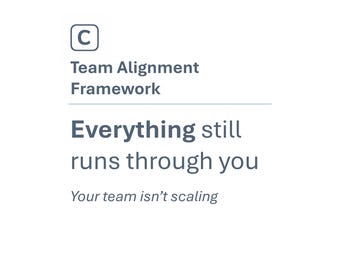 Team Alignment Framework | Scaled Delegation Leadership Model